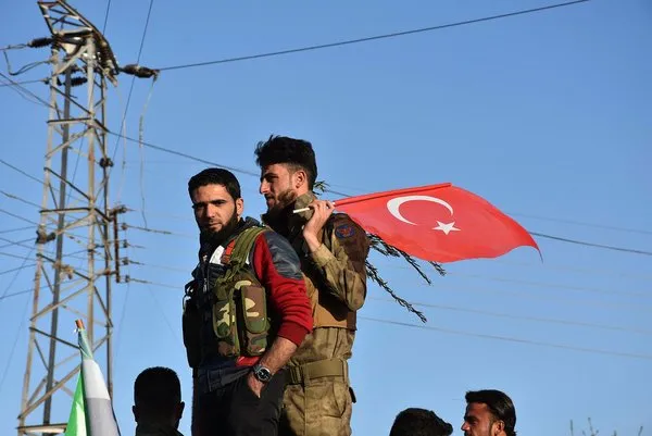 Tel Rıfat halkı Türk askerini sevinçle karşıladı