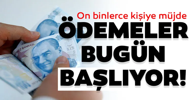 Son dakika | Bakan duyurdu! Ödemeler bugün 18.00’den sonra başlıyor...