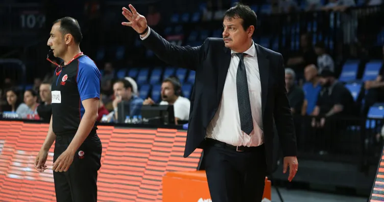 Ergin Ataman: Galatasaray iyi mücadele eden bir ekip, seri zor geçecek