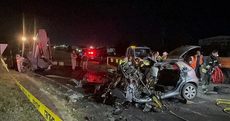 Alkol ve aşırı hız faciası: 5 ölü