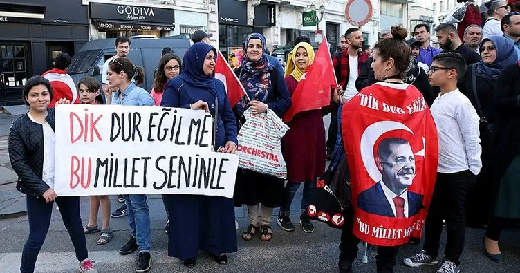 Avrupalı Türkler’den Erdoğan’a sevgi ve tam destek