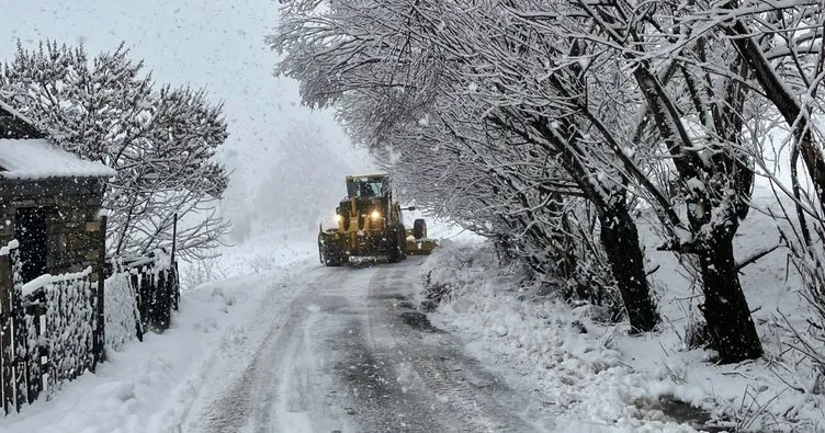 Tunceli’de 222 köy yolu kapandı