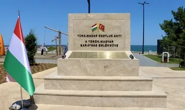 “Türk-Macar Dostluk Anıtı” Trabzon’da açıldı