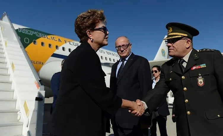 Brezilya Cumhurbaşkanı Rousseff, Antalya’ya geldi