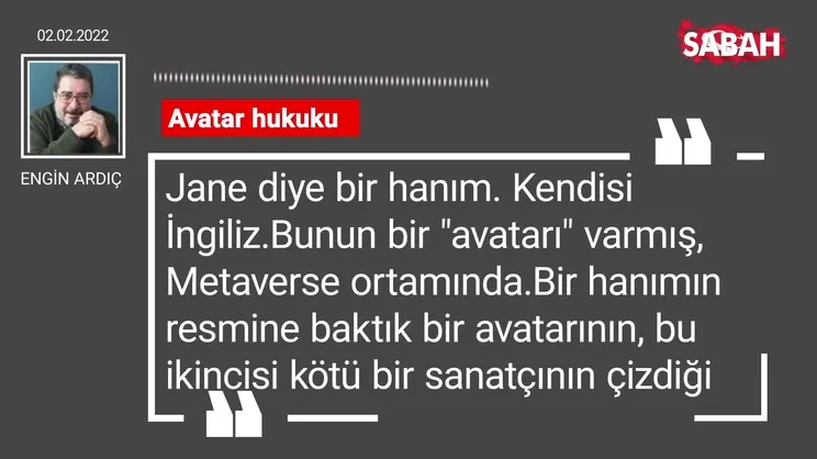 Engin Ardıç | Avatar hukuku