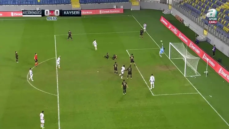 Keçiörengücü 2-0 Kayserispor (MAÇ SONUCU-ÖZET)