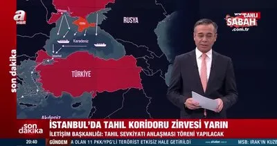 Son dakika: İstanbul’da tahıl koridoru imza töreni! Başkan Erdoğan ve Guterres de katılacak... | Video