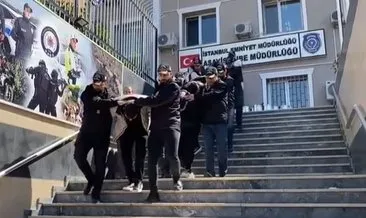 Villa bahçesine el bombası atmışlardı: Haraç isteyemeden yakalandılar #istanbul