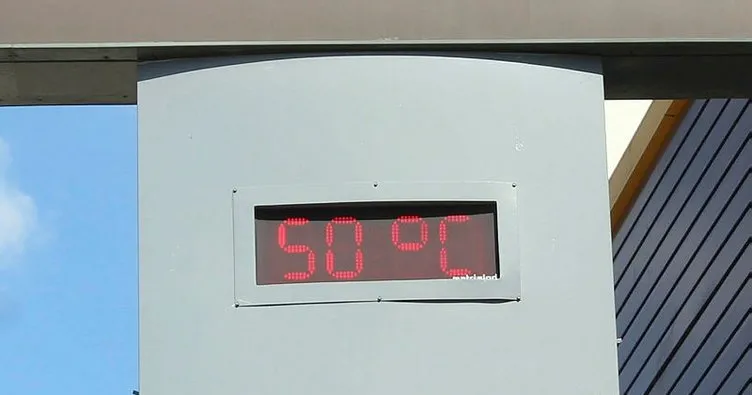 Siverek’te termometreler 50 dereceyi gösterdi