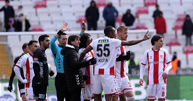 Sivasspor’dan yabancı hakeme ret!