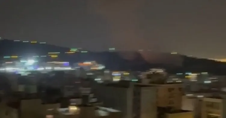 Tahran’da şiddetli patlama sesleri