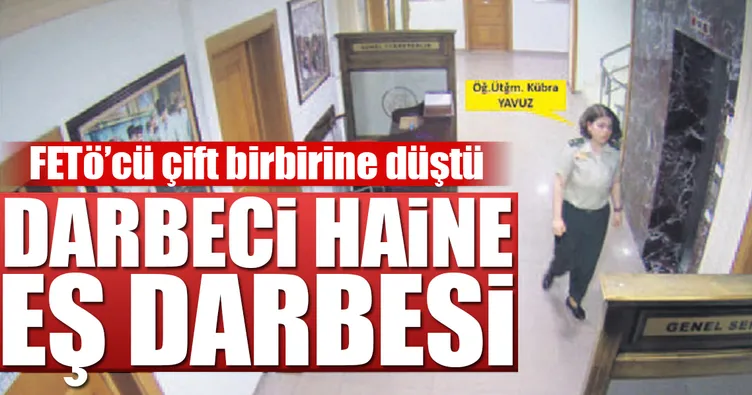 Darbeciye eş ‘darbesi’