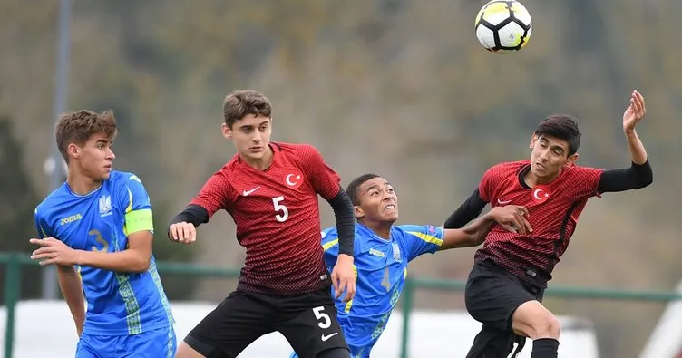 U16’lar Ukrayna’yı tek golle geçti