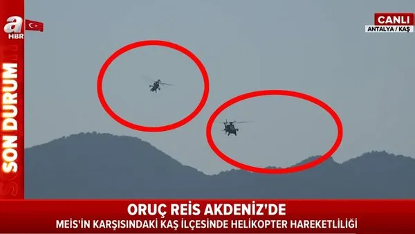 Son dakika | Yunan hücumbotu iddiası ardından flaş gelişme! Türk taarruz helikopterleri Yunan adasının karşısında... | Video