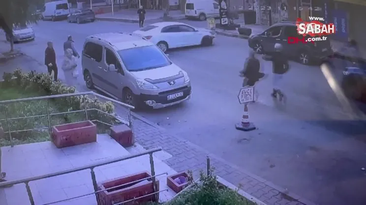 Kartal'da otomobil sürücüsünün kaza yapıp kaçtığı anlar kamerada | Video