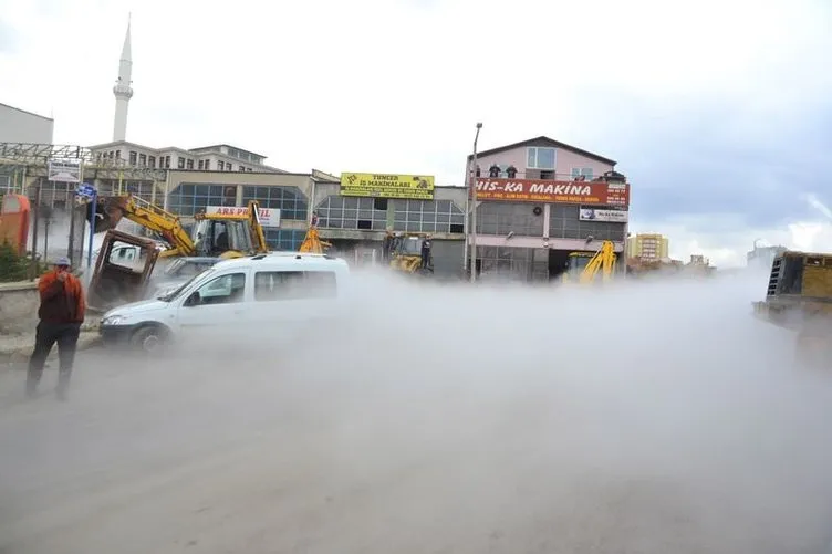 Ankara buz imalathanesinde patlama