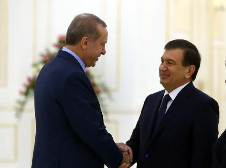 Cumhurbaşkanı Erdoğan Özbekistan’da