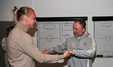 Domagoj Vida’dan Beşiktaş’a ziyaret