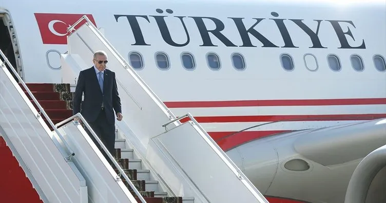 Başkan Erdoğan Türkmenistan’a gitti