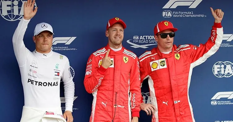 Formula 1 Almanya GP’sinde pole pozisyonu Sebastian Vettel’in