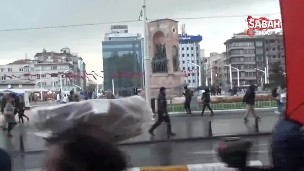 İstanbul’da sağanak yağış etkisini gösterdi