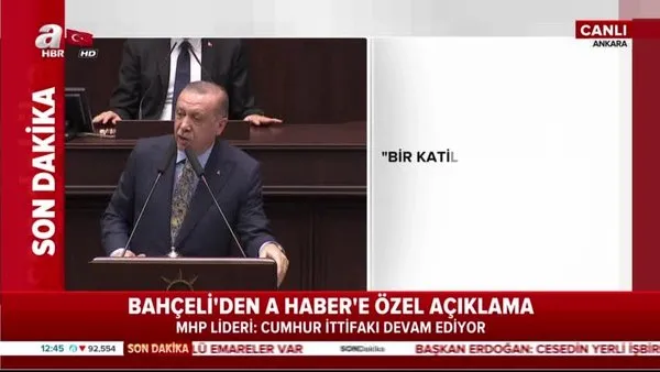 Cumhurbaşkanı Erdoğan, AK Parti Grup Toplantısı'nda önemli açıklamalarda bulundu