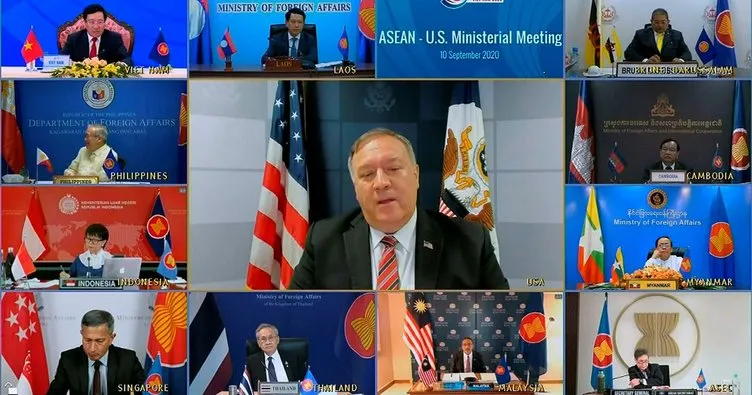 ABD Dışişleri Bakanı Pompeo’dan ASEAN ülkelerine Çin’e karşı harekete geçin mesajı: