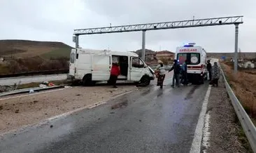 Kırıkkale’de kontrolden çıkan kamyonet devrildi: 1 ölü, 3’ü çocuk 7 yaralı
