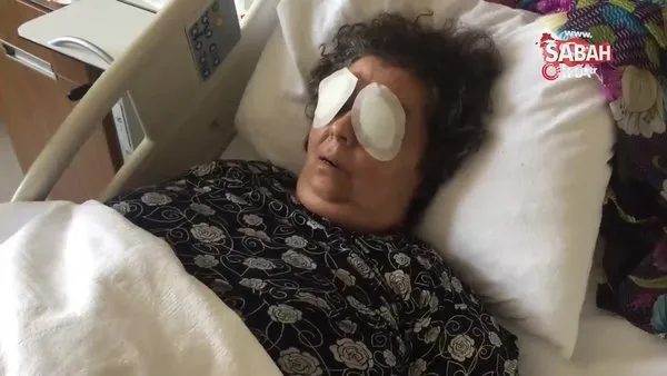 Hastanede dehşeti yaşadı! Şizofren hastası kadın küfür etti diye gözlerini çıkardı! | Video