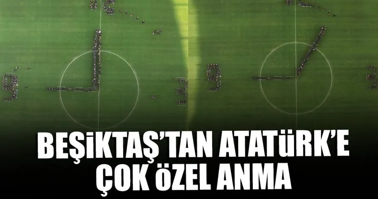 Beşiktaş’tan Atatürk için çok özel çalışma!