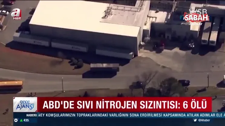 Son dakika: ABD'de sıvı nitrojen paniği! Çok sayıda ölü ve yaralı var... | Video