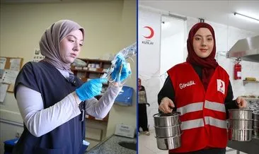 Gündüz hastaları iyileştiriyor, akşam ihtiyaç sahiplerine koşuyor! Adıyamanlı hemşirenin yürek ısıtan hikayesi… #adiyaman