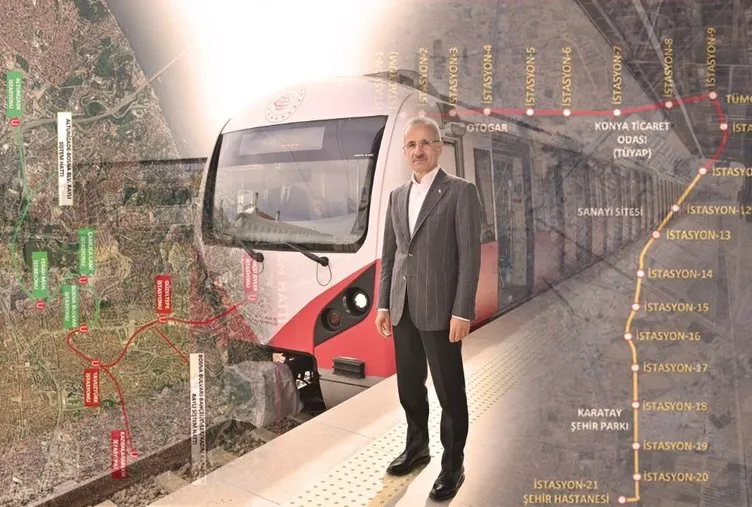 Bakan Uraloğlu açıkladı: İki büyükşehir için yeni raylı sistem yolda! 147 kilometreye...