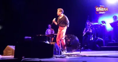 Ünlü popçu Kenan Doğulu Bursa Açıkhava Tiyatrosu’nda konser verdi | Video