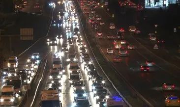 İstanbul’da haftanın ilk gününde trafik! Yüzde 50’ye ulaştı #edirne