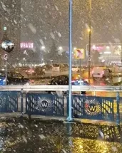 İstanbul da beyaza büründü