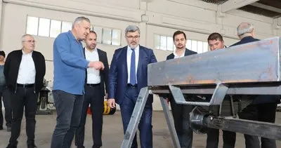 AK Parti Afyon Milletvekili Özkaya, OSB’de fabrikaları ziyaret etti