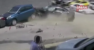 Ataşehir’de 6 aracın karıştığı kaza kamerada: Ortalık savaş alanına döndü | Video