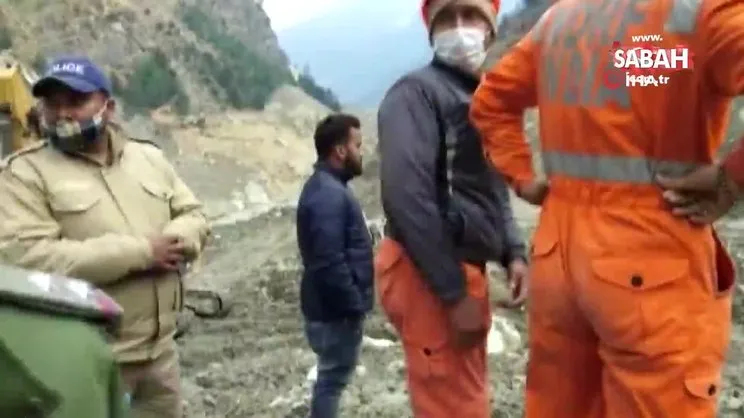 Hindistan'daki buzul felaketinde ölü sayısı 50'ye yükseldi | Video