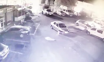 Otoparkta yere düştü üzerinden araç geçti #tekirdag