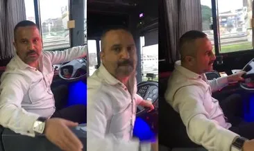 Yer İstanbul! İETT otobüsü şoförü kadın yolcuya saldırdı: Dehşet anları kamerada!