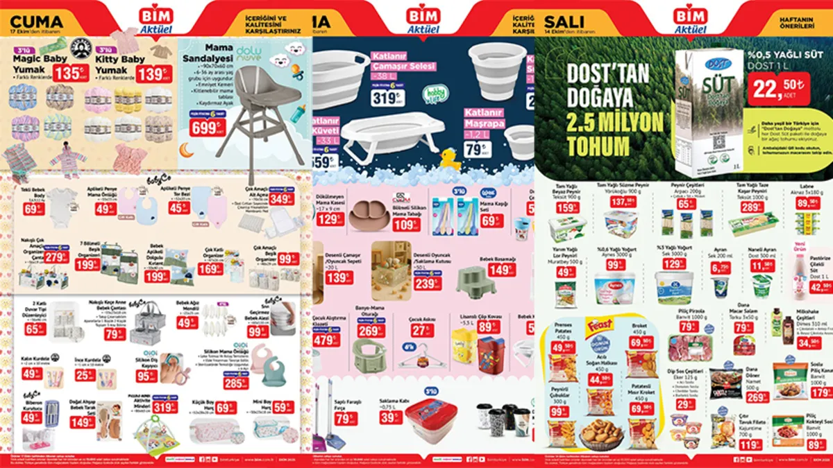 BİM AKTÜEL BU HAFTA🔥| 14-17 Ekim 2025 BİM aktüel kataloğunda neler indirimde? Mini buzdolabı, çay makinesi, blender...