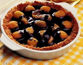 Çikolatalı Kayısılı Tart