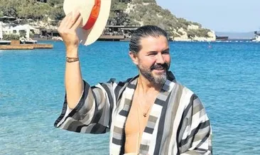 Tatil için Bodrum’u tercih etti