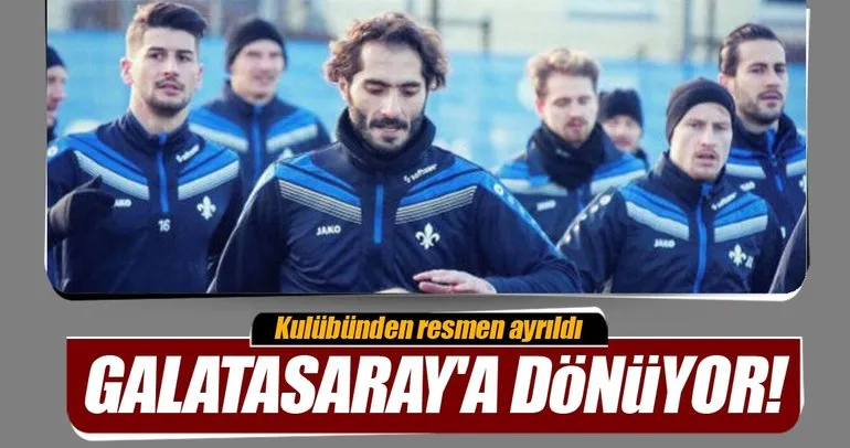 Hamit Altıntop Galatasaray’a dönüyor
