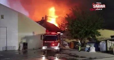 Denizli’de tekstil fabrikasında yangın