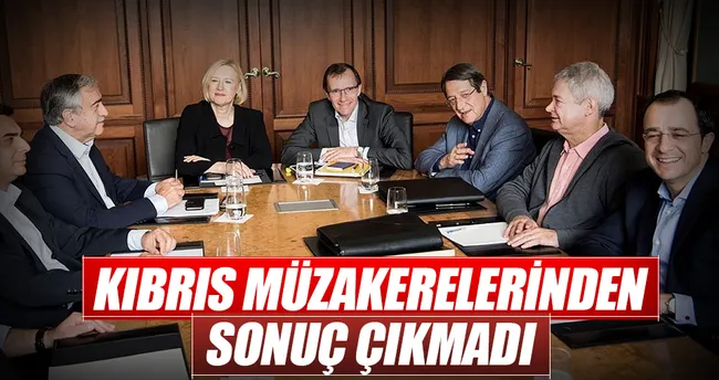 Kıbrıs görüşmelerinde ilerleme sağlanamadı