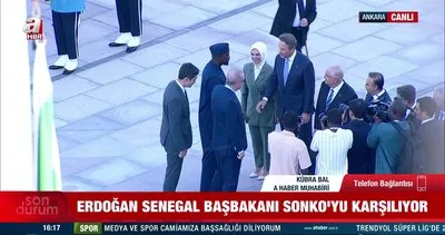 Senegal Başbakanı Ankara’da | Video