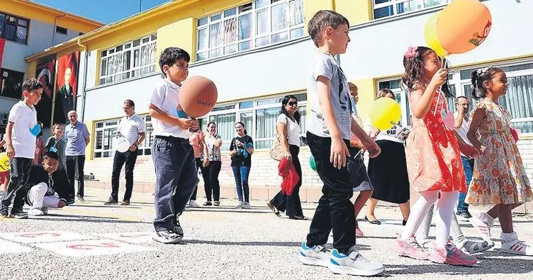 İlk ders zili çaldı