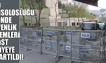 ABD konsolosluğu önünde güvenlik önlemi
